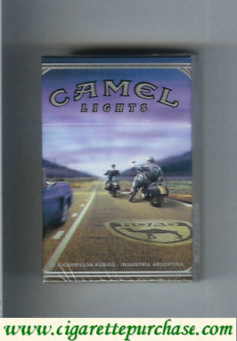 Camel collection version Road Lights cigarettes hard box